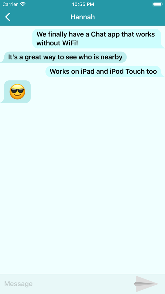 #2. Text nearBy (iOS) By: Paul Hangas