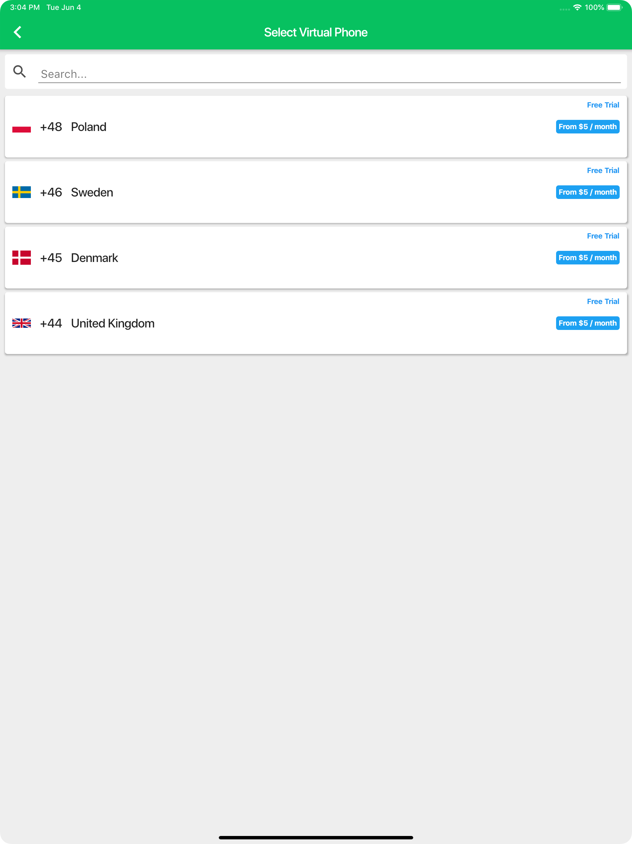 Wabi - Number for WeChat