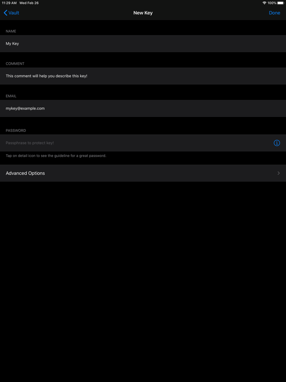 Screenshot #4 pour KryptoVault