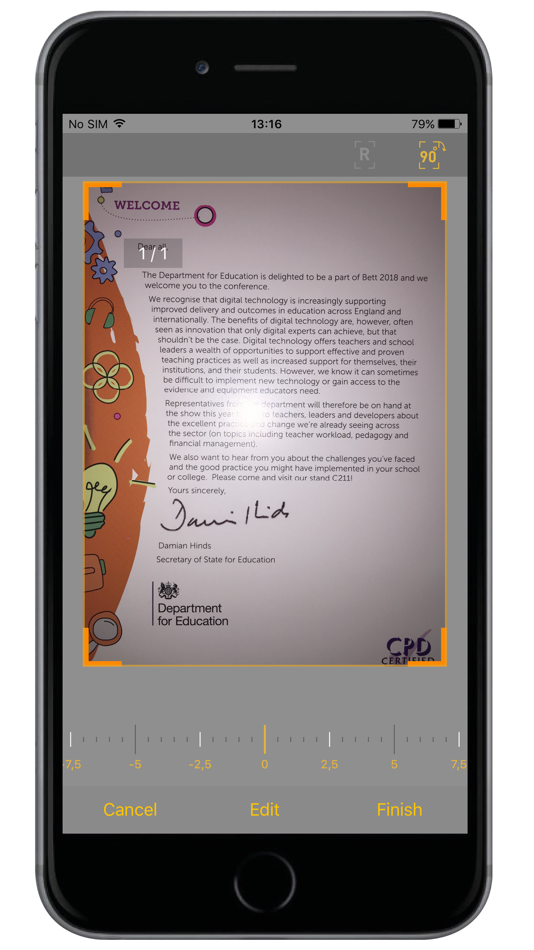 #4. OneStep Reader (iOS) 由: Sensotec nv