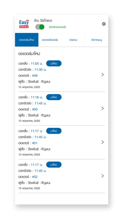 Easy Food Restaurant