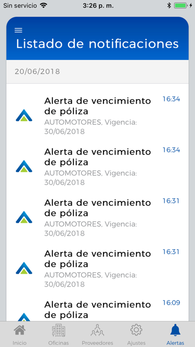 Alianza Asistencia Movil Screenshot