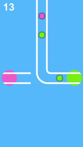 Game screenshot Left & Right: colored dots apk