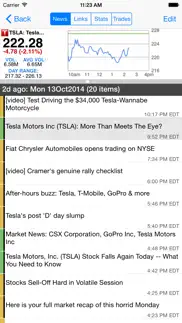 stocks: realtime quotes charts iphone screenshot 2