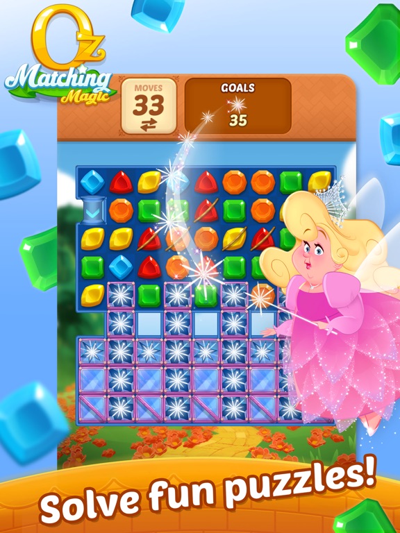 Matching Magic: Oz iPad screenshot 2 - Games app