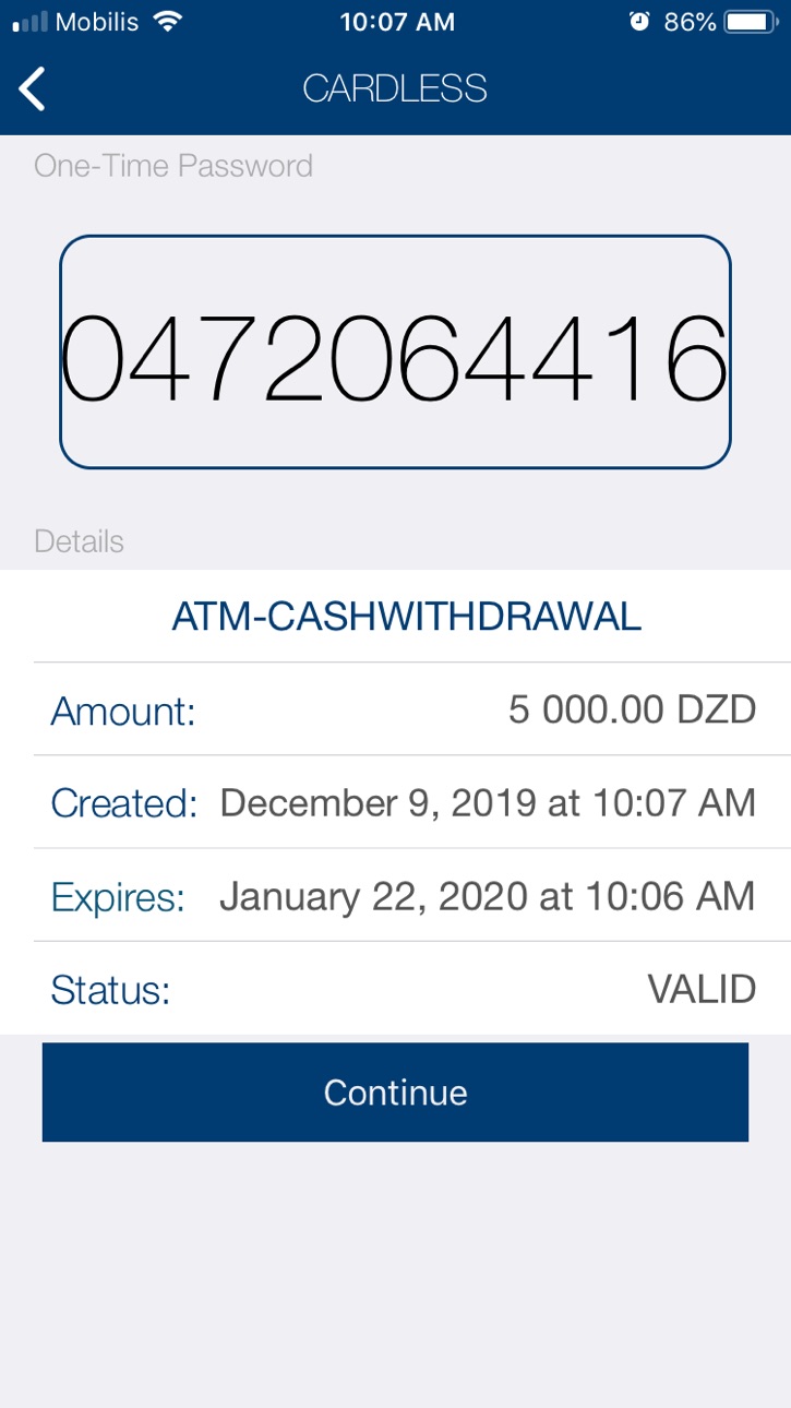 iPhone screenshot