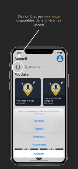 Game screenshot funvoicegps voix gps sur waze apk