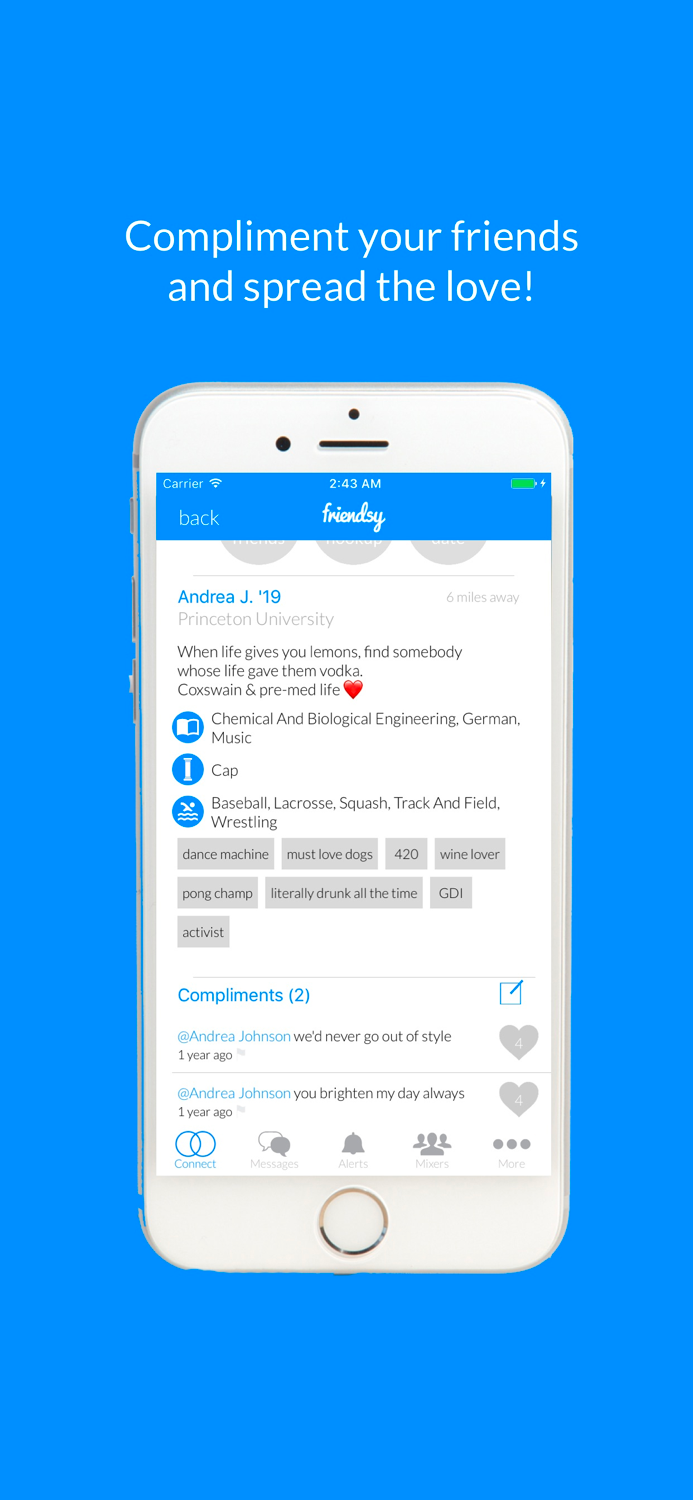 Friendsy-Meet College Students