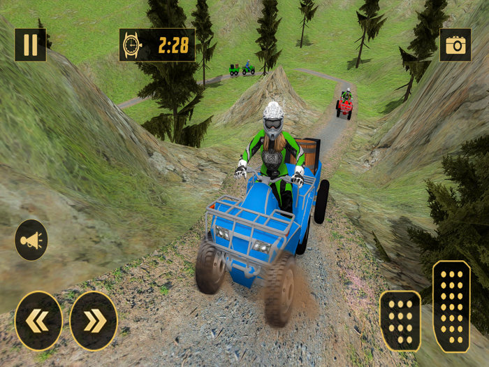 Hill Quad ATV Cargo Transport