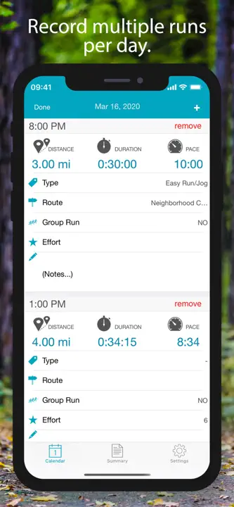 Running Log Lite: Screenshot 4 von 4