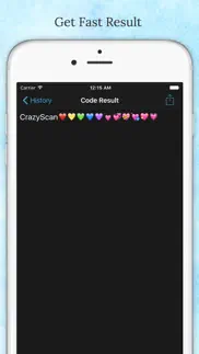 crazyscan - qr code reader iphone screenshot 2