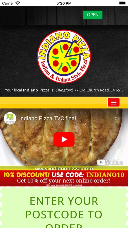 Indiano Pizza