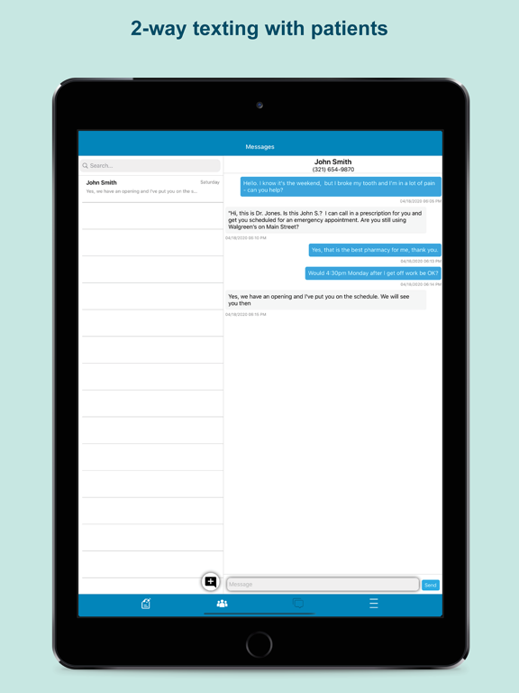 Open Dental iPad screenshot 4 - Medical app