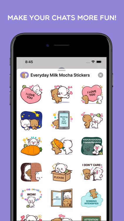 Everyday Milk Mocha Stickers