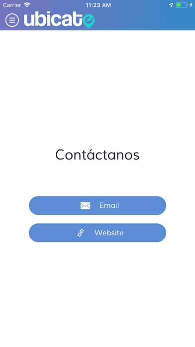 Ubicate iPhone screenshot 6 - Navigation app