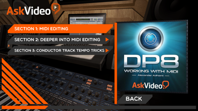 Screenshot #2 pour DP8 MIDI Course By Ask.Video