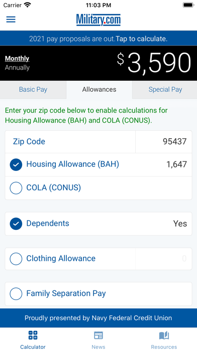 How to cancel & delete Military Pay by Military.com from iphone & ipad 2