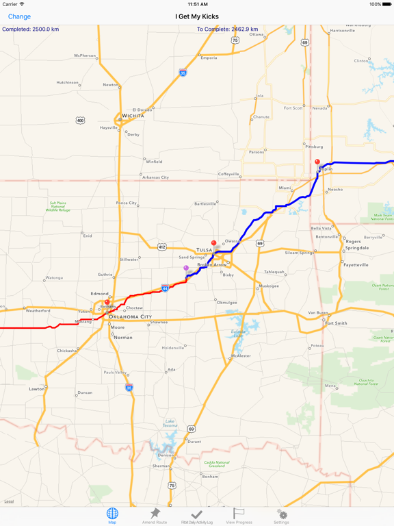 Screenshot #6 pour Virtual Run, Bike & Hike Lite