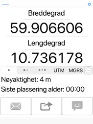 Dele min GPS-koordinater ipad bilder 0