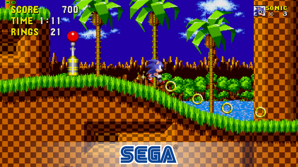 #1. Sonic The Hedgehog Classic (iOS) От: SEGA