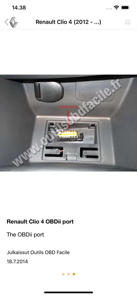 Missä on OBD2-kosketin?