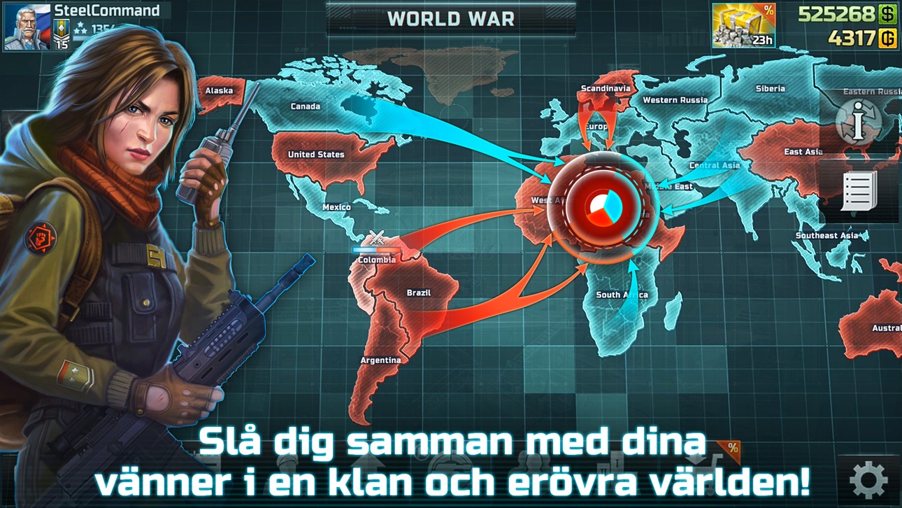 Art Of War 3:RTS Strategy Game iOS Mod IPA screenshot 7 - iOS game interface