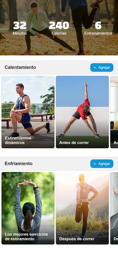 Rutina de calentamiento