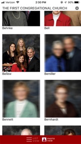 Universal Church Directory screenshot
