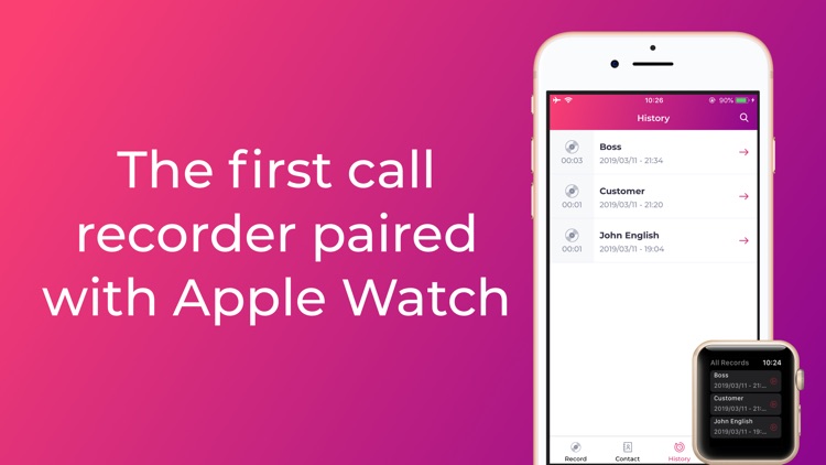 Auto call recorder record app screenshot-3
