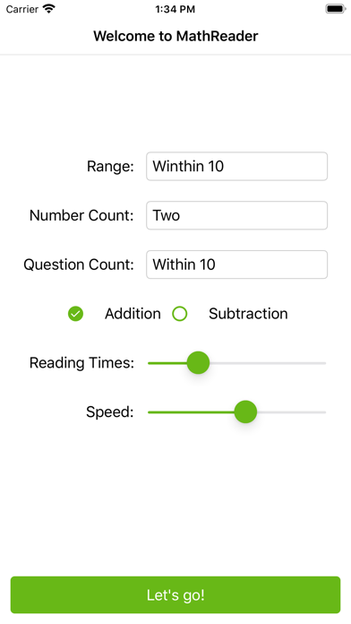 Screenshot #1 pour MathReader