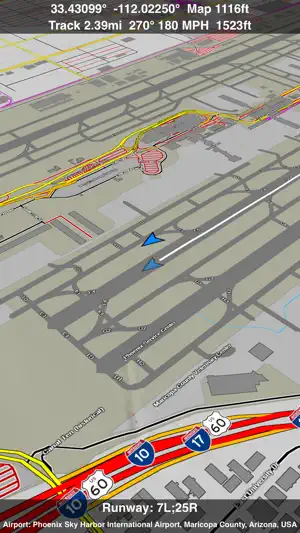Scenic Map Central USA screenshot 4