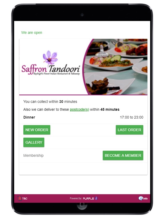 Screenshot #4 pour Saffron Tandoori