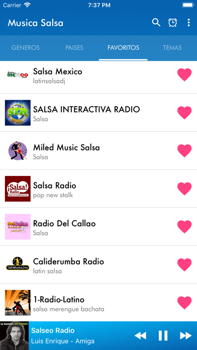 Musica Salsa screenshot 4