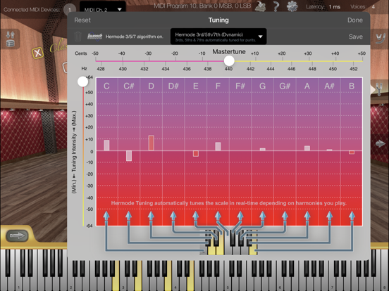 Colossus Piano iPad app afbeelding 8