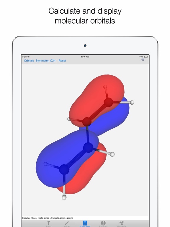 Screenshot #5 pour WebMO Molecule Editor
