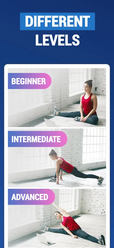 Splits Training, Do the Splits - Health & Fitness App | MWM