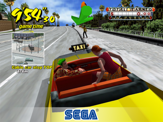 Crazy Taxi Classic iPad app afbeelding 3