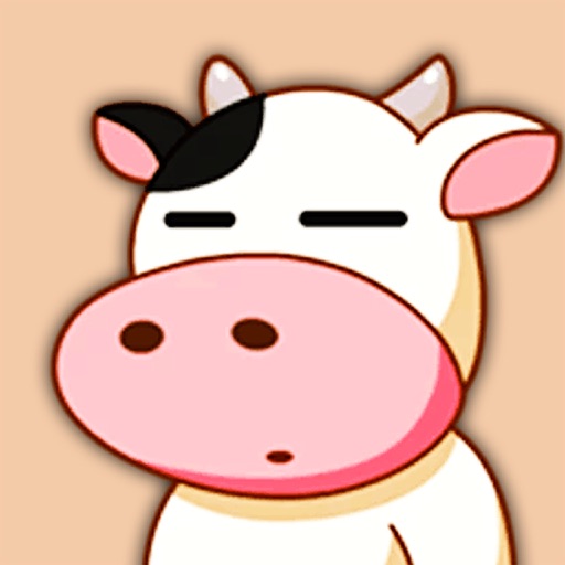 Cute Cow Stickers