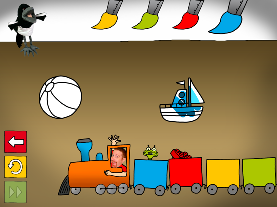 Steve and Maggie Toy App iPad screenshot 5 - Education app