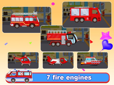 恐竜消防士の救助と消防車のおすすめ画像4
