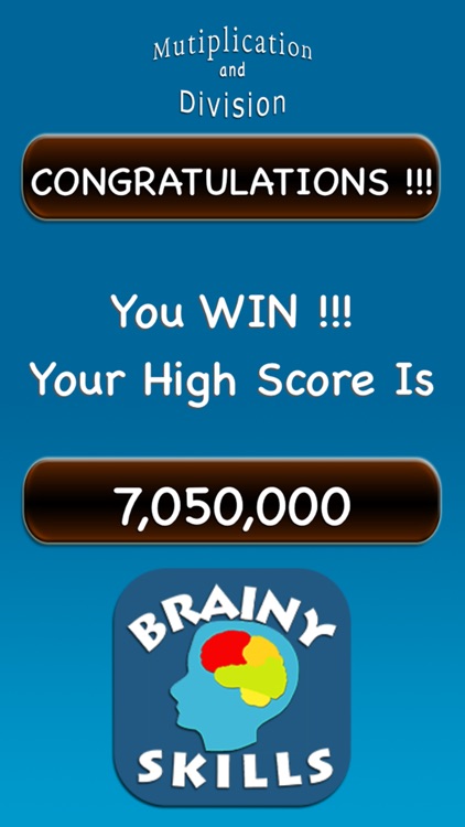 Brainy Skills Multiply Divide screenshot-9