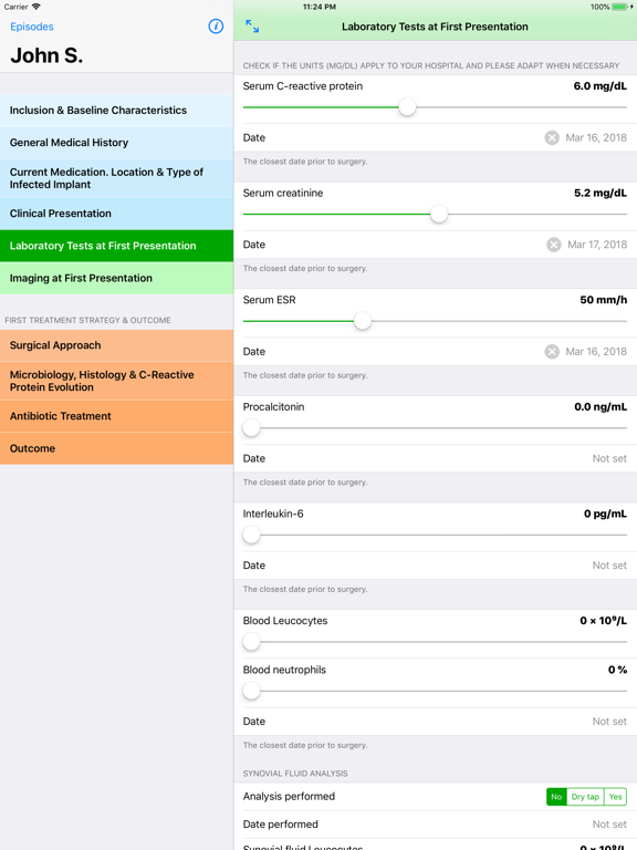 Screenshot #6 pour PJI Database