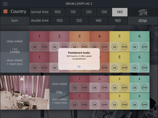 Screenshot #6 pour Drum Loops HD 2