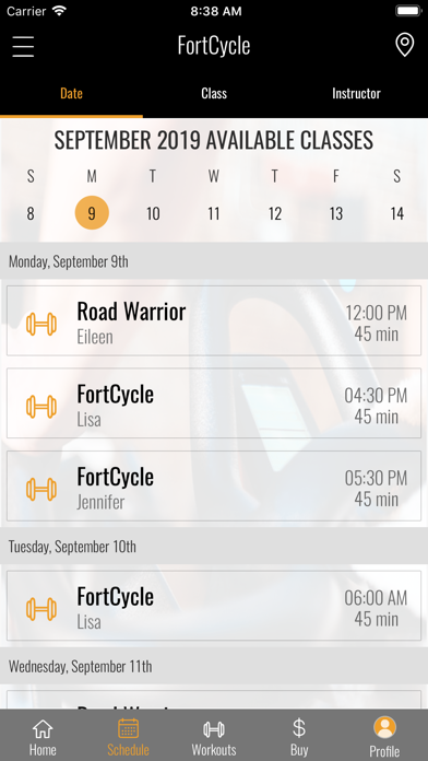 Screenshot #3 pour FortCycle Indoor Cycling