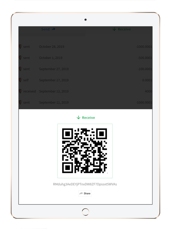 Screenshot #6 pour CoinCollect: Multi-Coin Wallet
