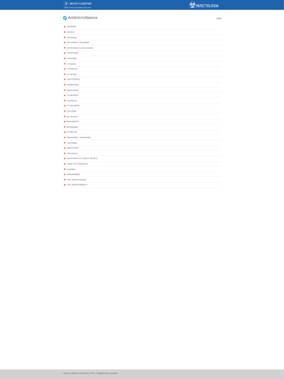 Screenshot #5 pour Infectologia