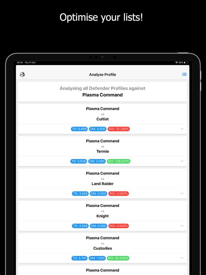 MathHammer 40K and Kill Team