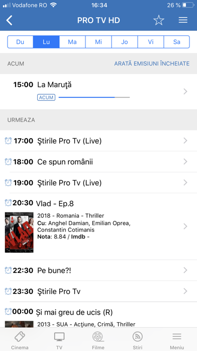Cinemagia Mobile Screenshot