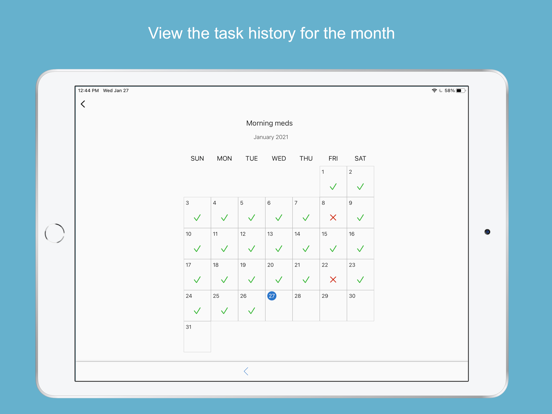 Daily Tasks - Tracker iPad screenshot 4 - Productivity app