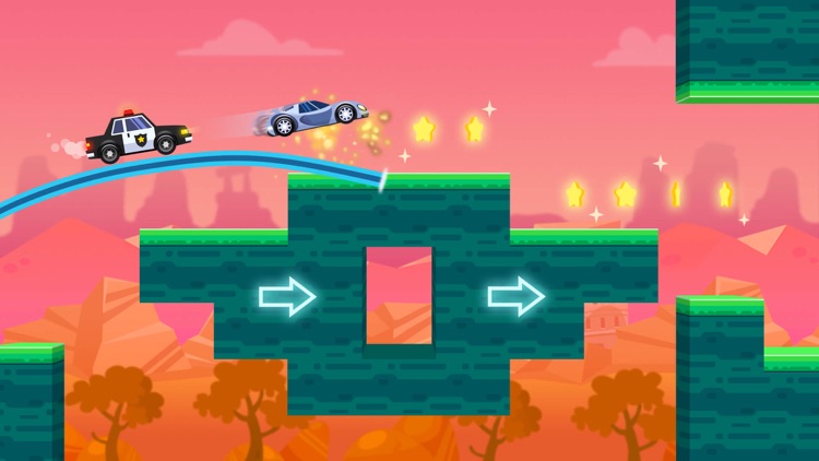 Sky Escape - Car Chase screenshot-3